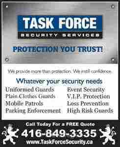 Special Events, Parties, Wedding and Bar Security Guards!