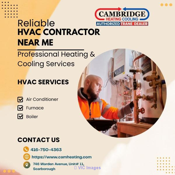 Reliable HVAC Contractor Near Me  Professional Heating & Cooling Serv
